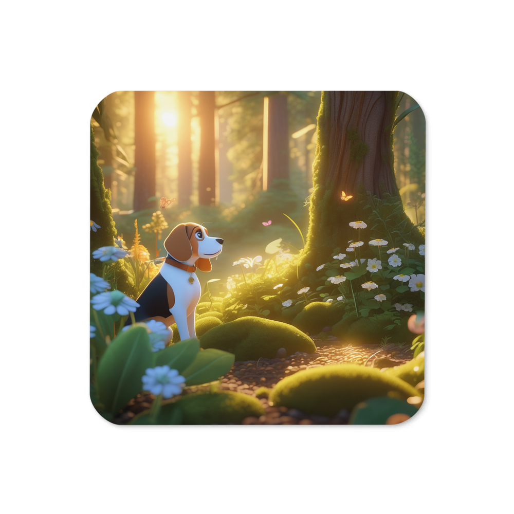 PugMug Custom Beagle Coaster