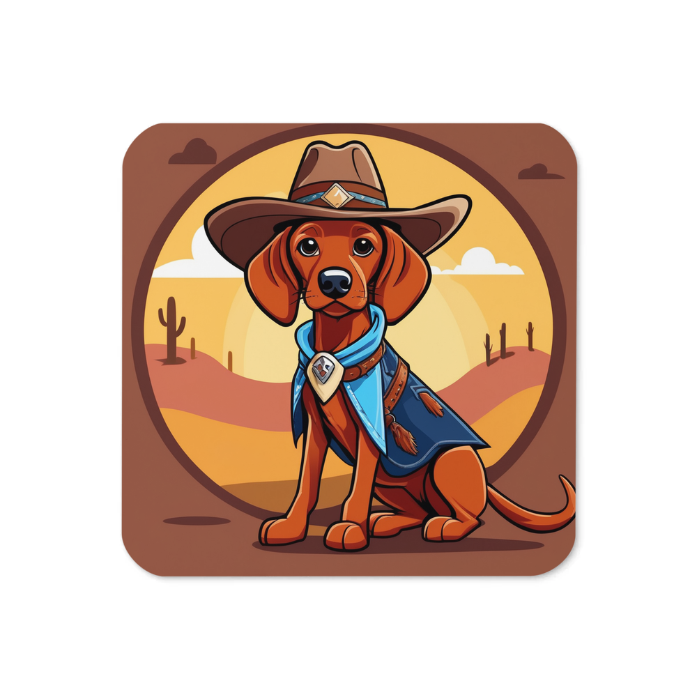 PugMug Custom Vizsla Coaster