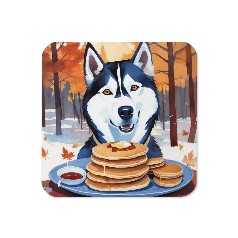 PugMug Custom Siberian Husky Coaster