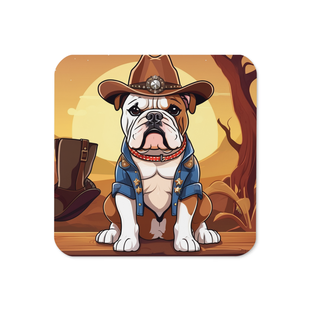 PugMug Custom Bulldog Coaster