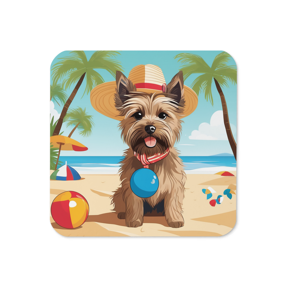 PugMug Custom Cairn Terrier Coaster