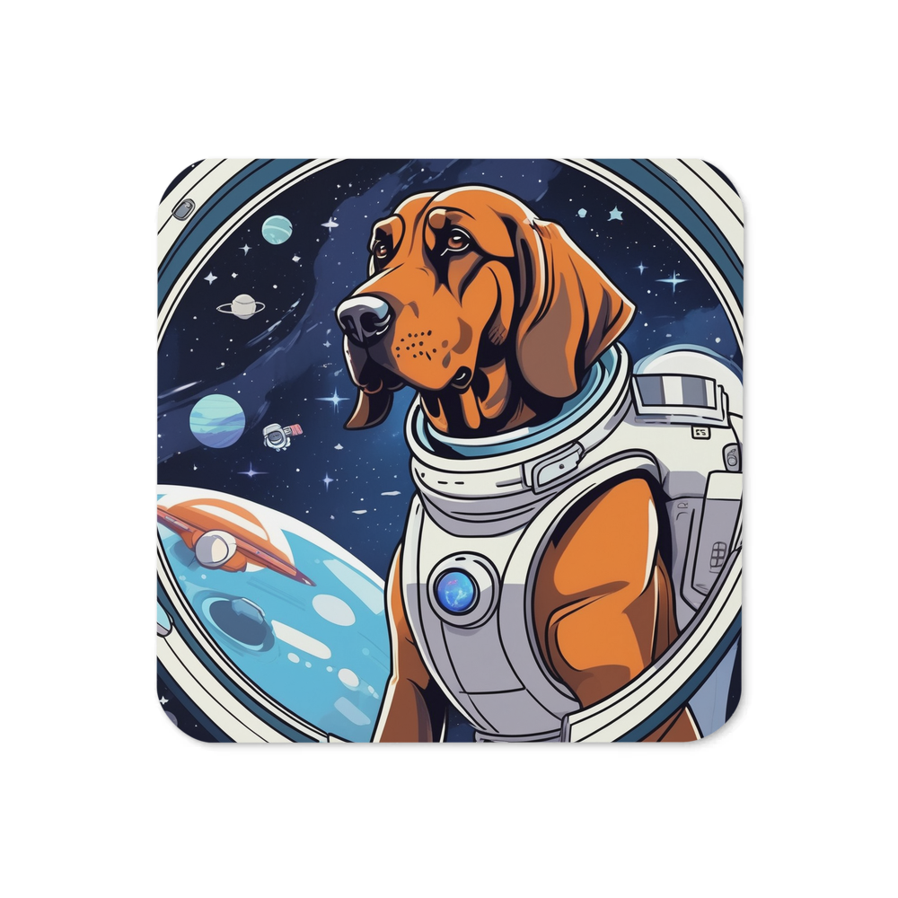 PugMug Custom Bloodhound Coaster