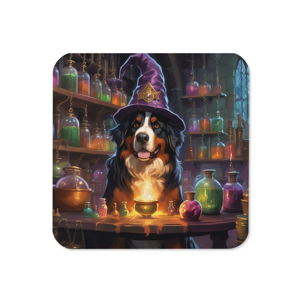 PugMug Custom Bernese Mountain Dog Coaster