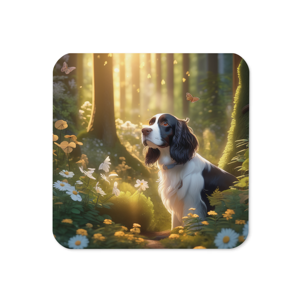 PugMug Custom English Springer Spaniel Coaster