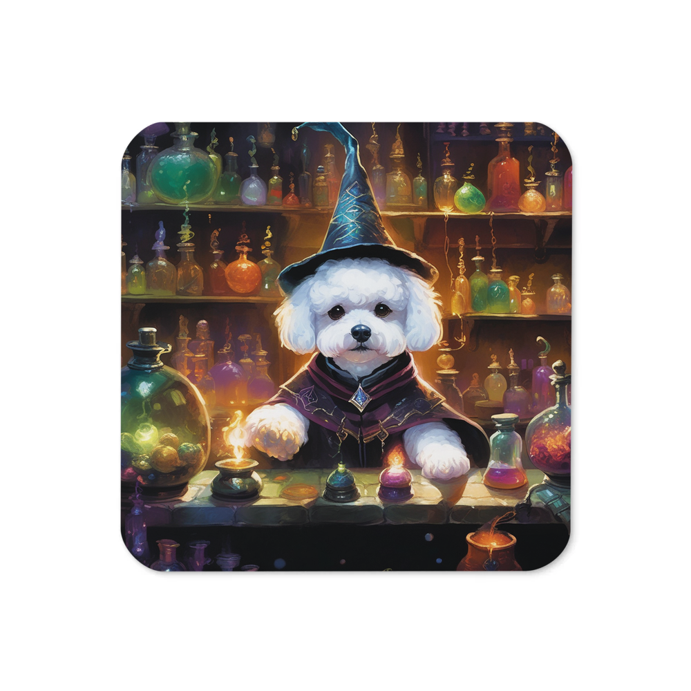 PugMug Custom Bichons Frise Coaster