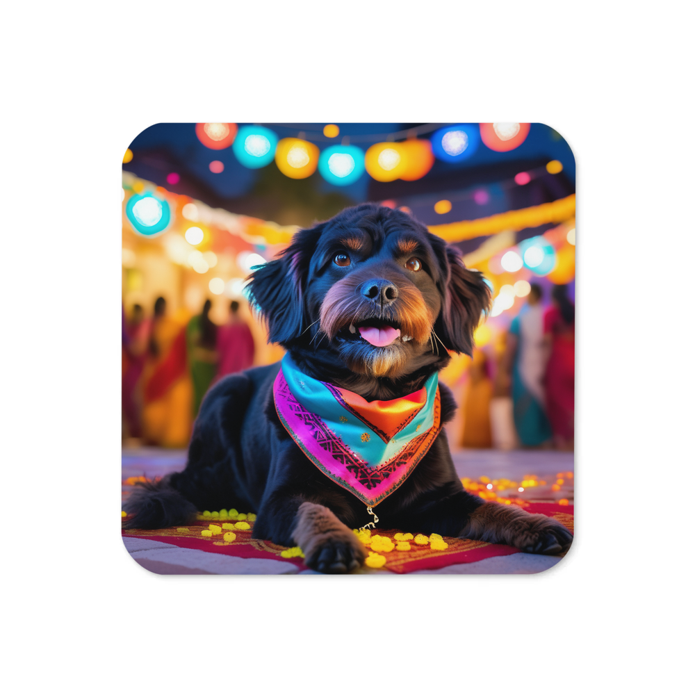 PugMug Custom Lily Coaster