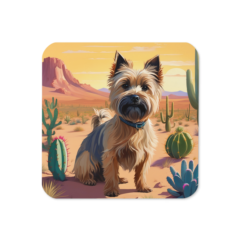 PugMug Custom Cairn Terrier Coaster