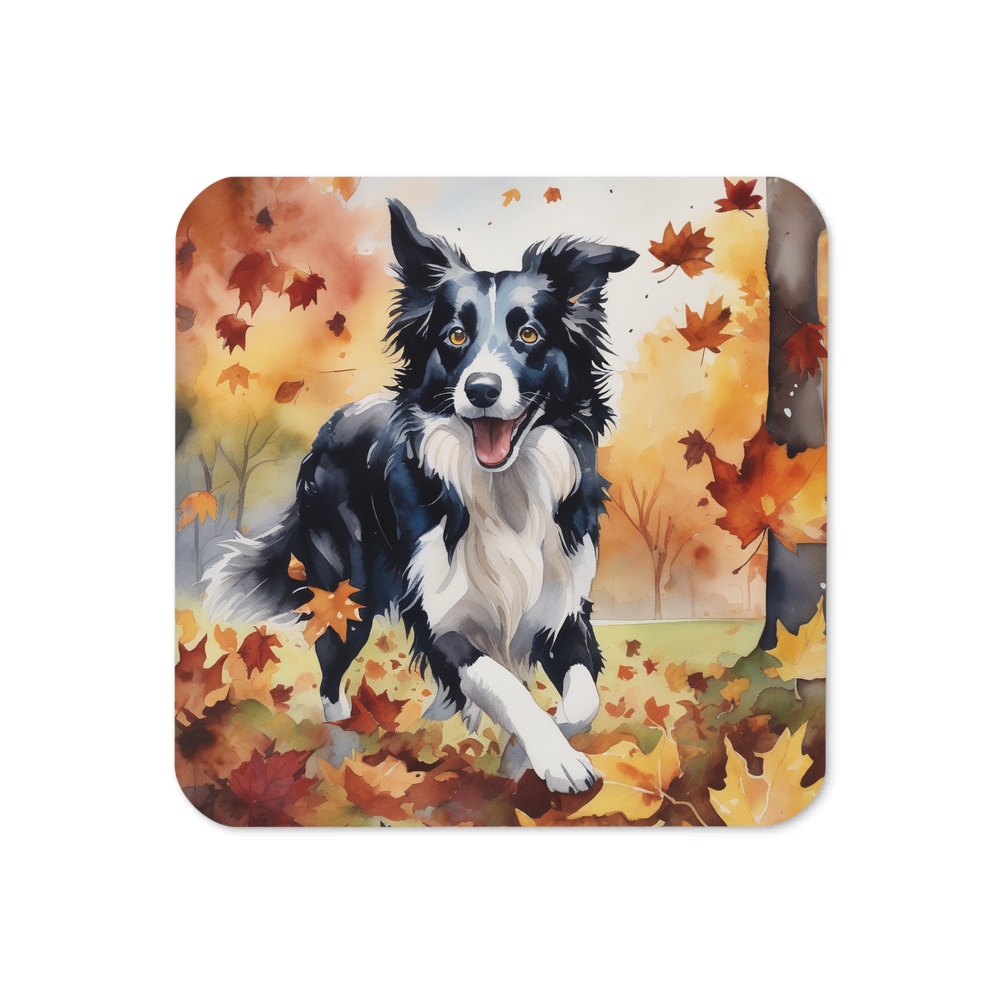 PugMug Custom Border Collie Coaster