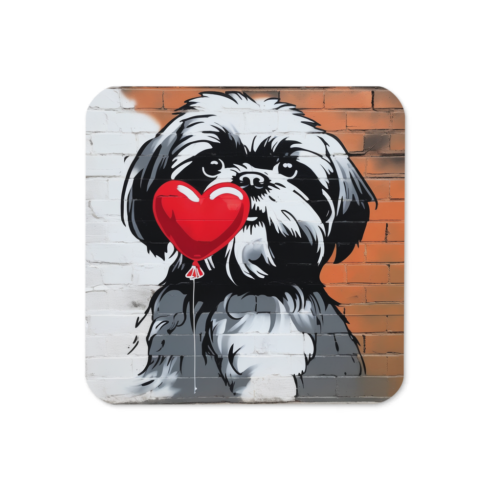 PugMug Custom Shih Tzu Coaster