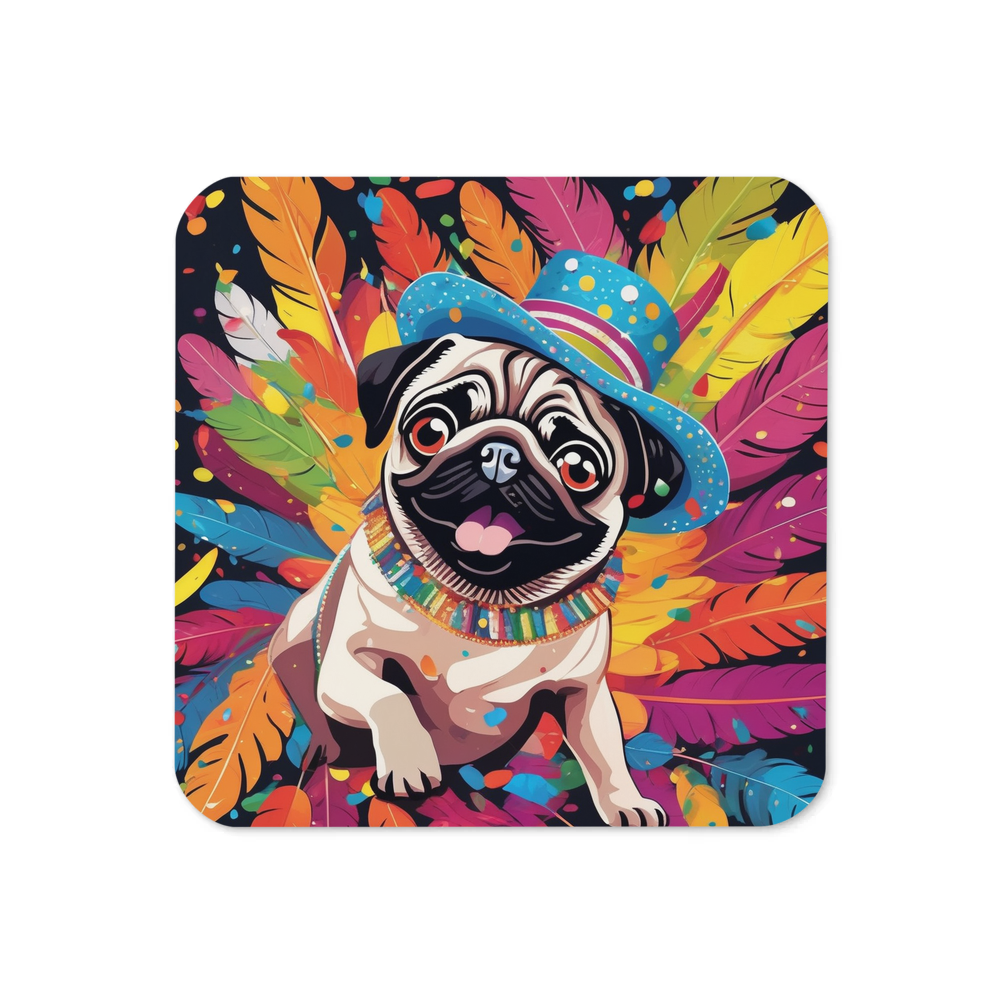 PugMug Custom Pug Coaster