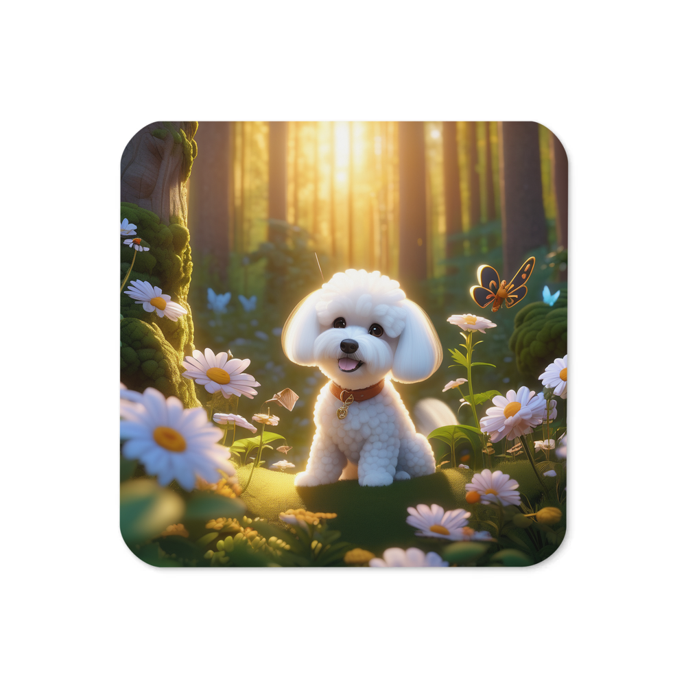 PugMug Custom Bichons Frise Coaster