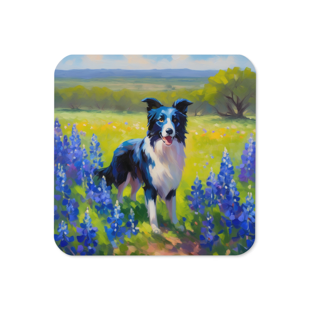 PugMug Custom Border Collie Coaster