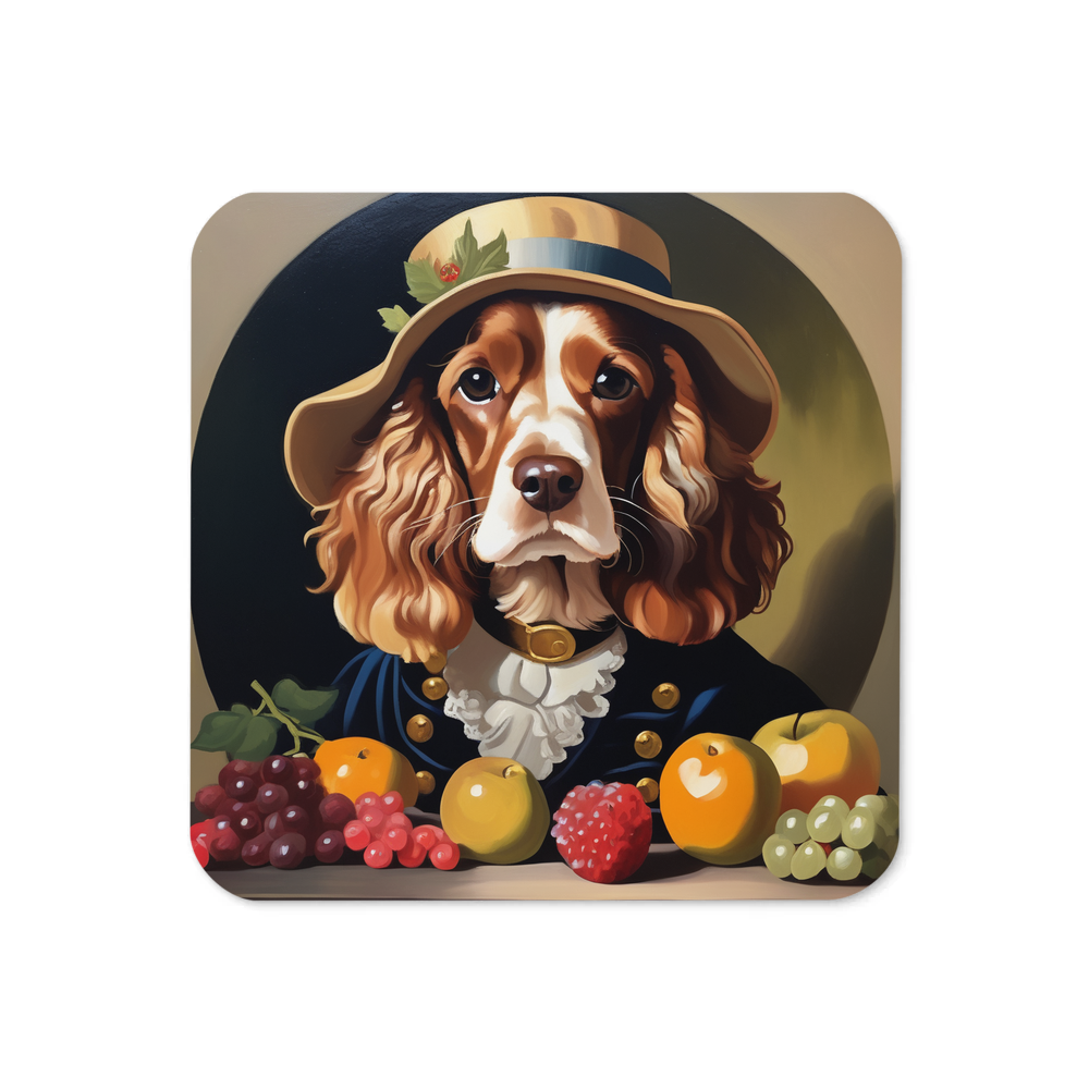 PugMug Custom Cocker Spaniel Coaster