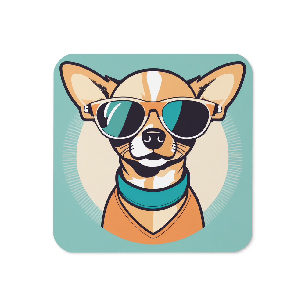 PugMug Custom Chihuahua Coaster