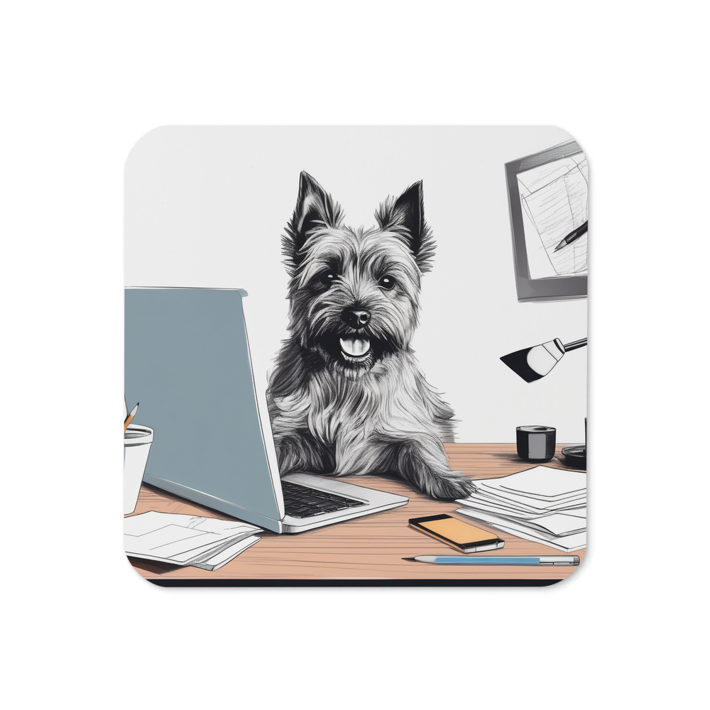 PugMug Custom Cairn Terrier Coaster