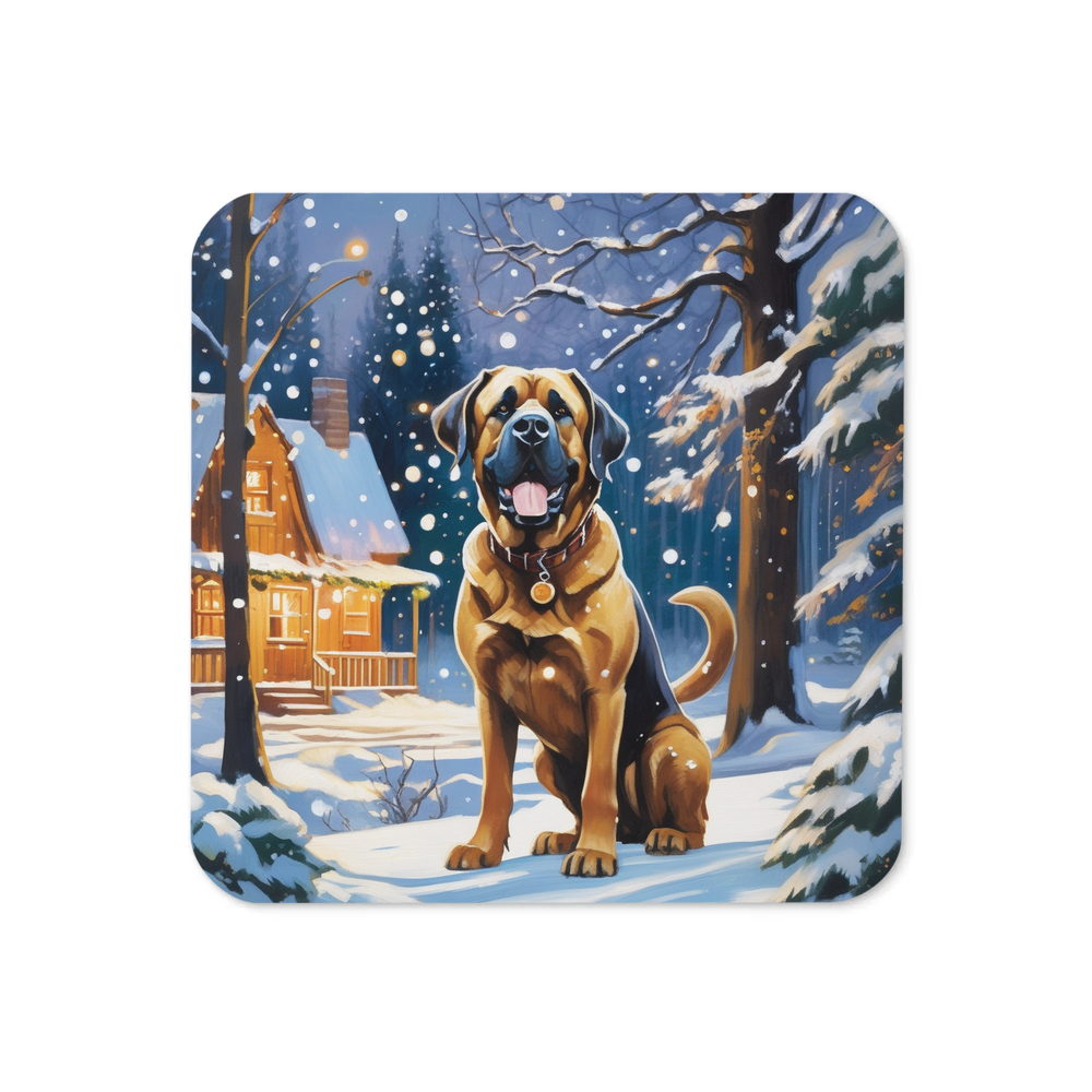 PugMug Custom Mastiff Coaster