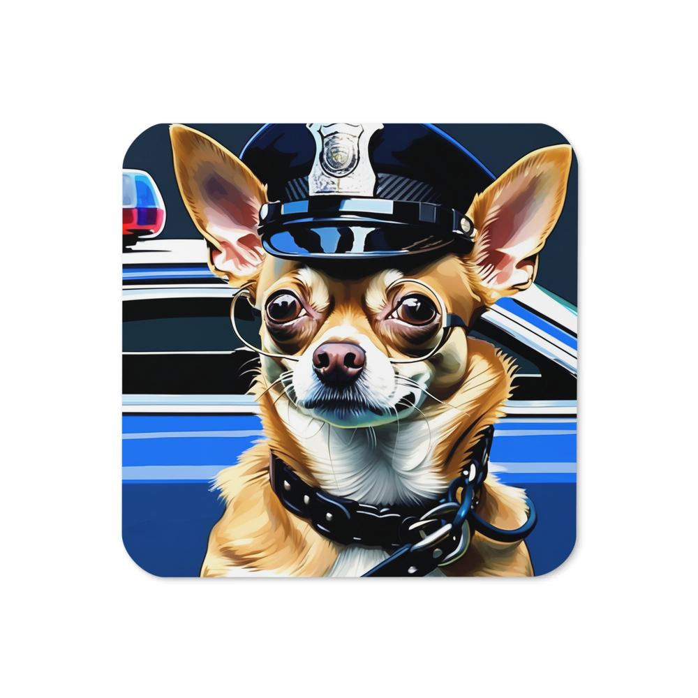 PugMug Custom Chihuahua Coaster