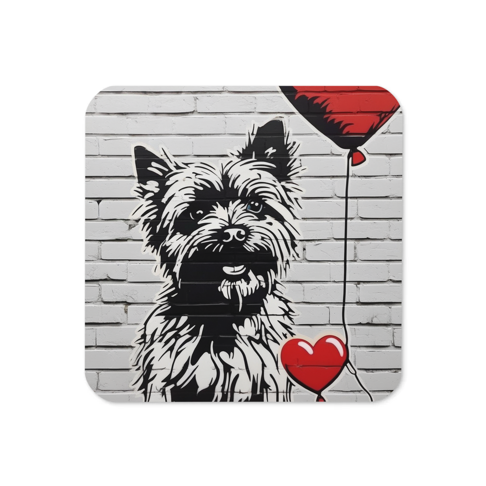 PugMug Custom Cairn Terrier Coaster