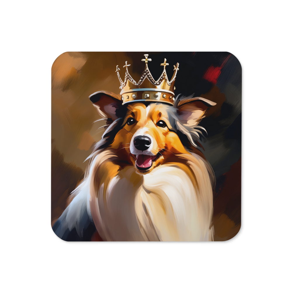 PugMug Custom Shetland Sheepdog Coaster