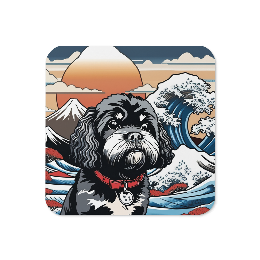 PugMug Custom Lily Coaster