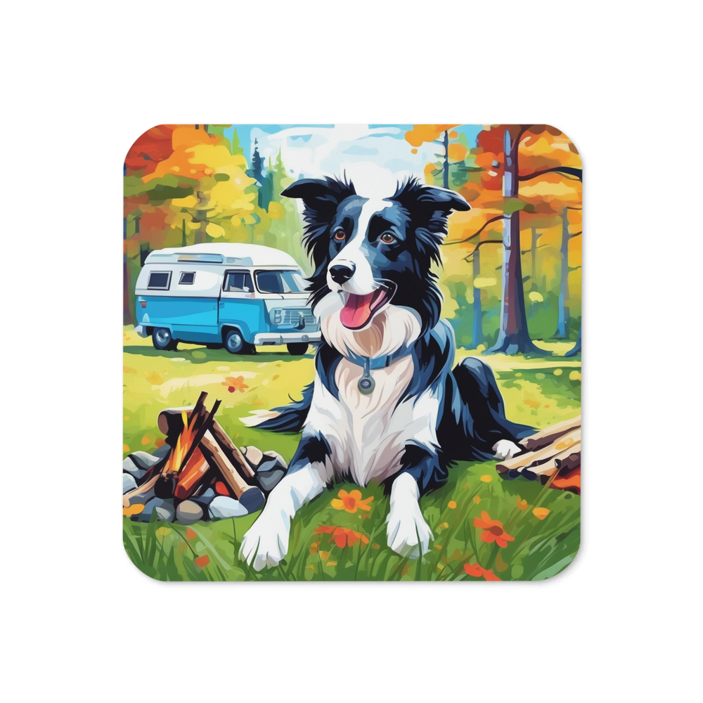 PugMug Custom Border Collie Coaster