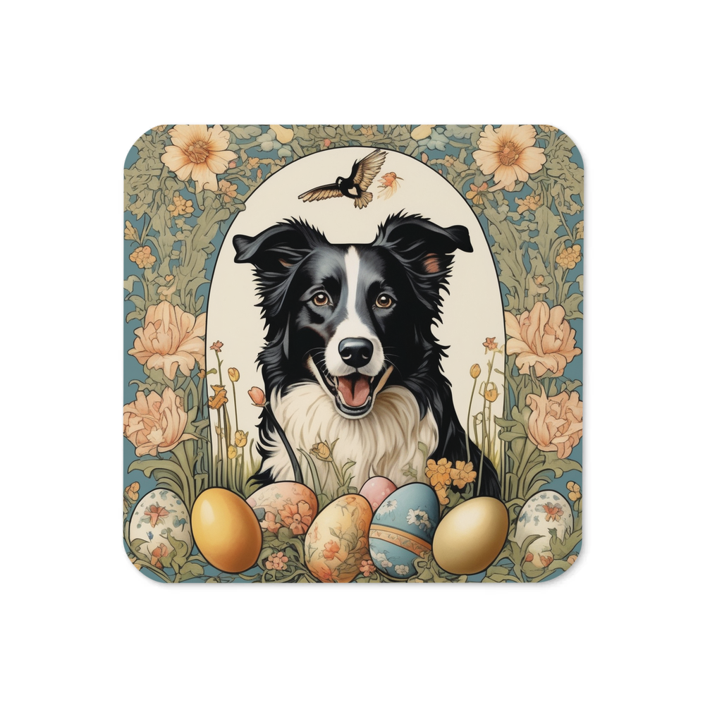 PugMug Custom Border Collie Coaster