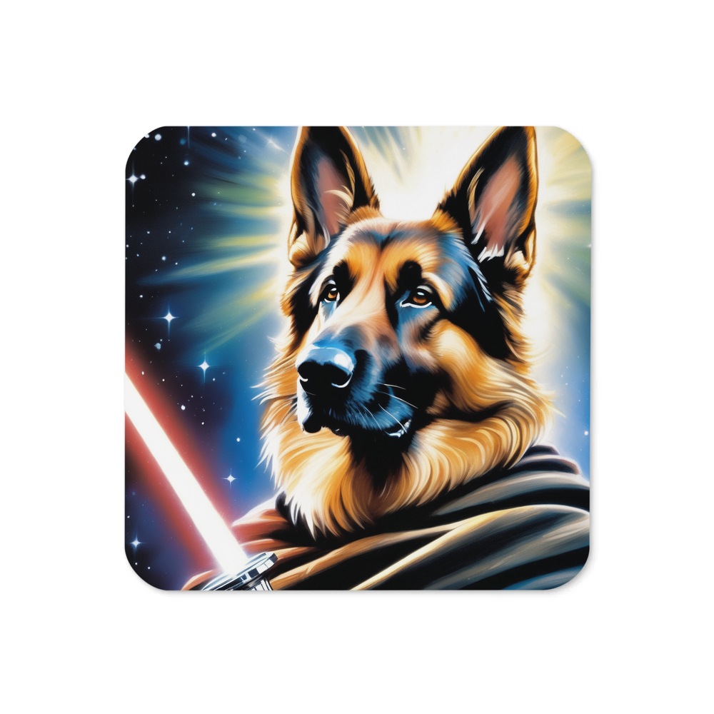 PugMug Custom German Shepherd Dog Coaster