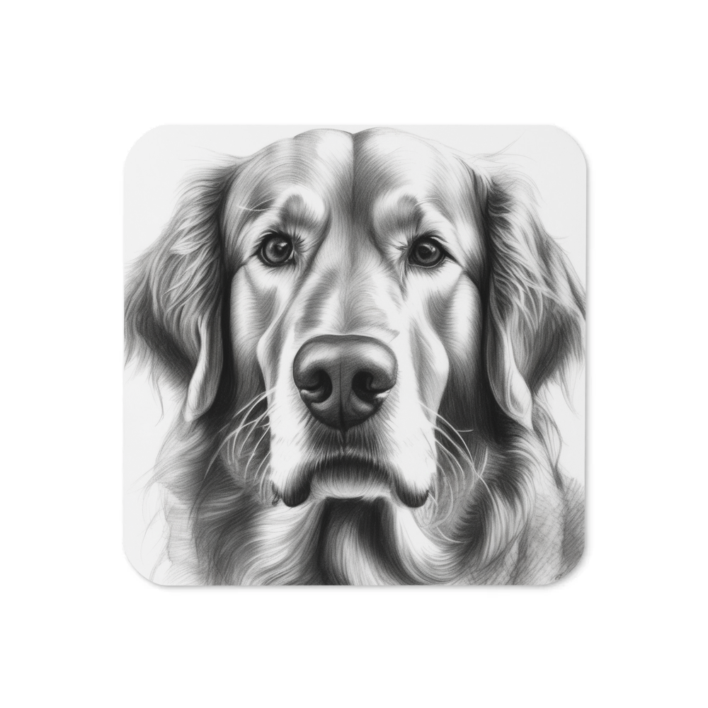 PugMug Custom Golden Retriever Coaster
