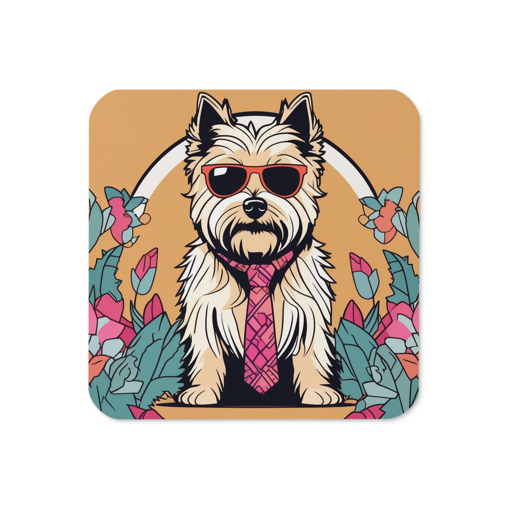 PugMug Custom Cairn Terrier Coaster
