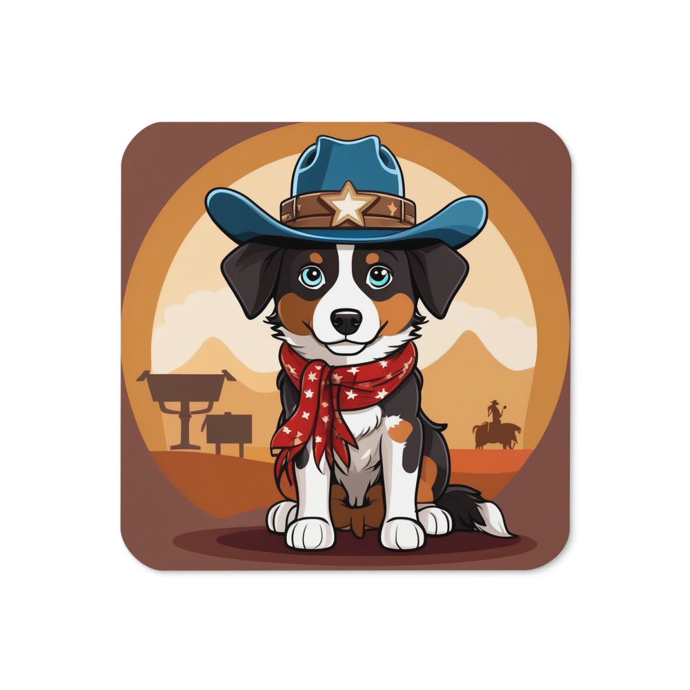 PugMug Custom Miniature American Shepherd Coaster