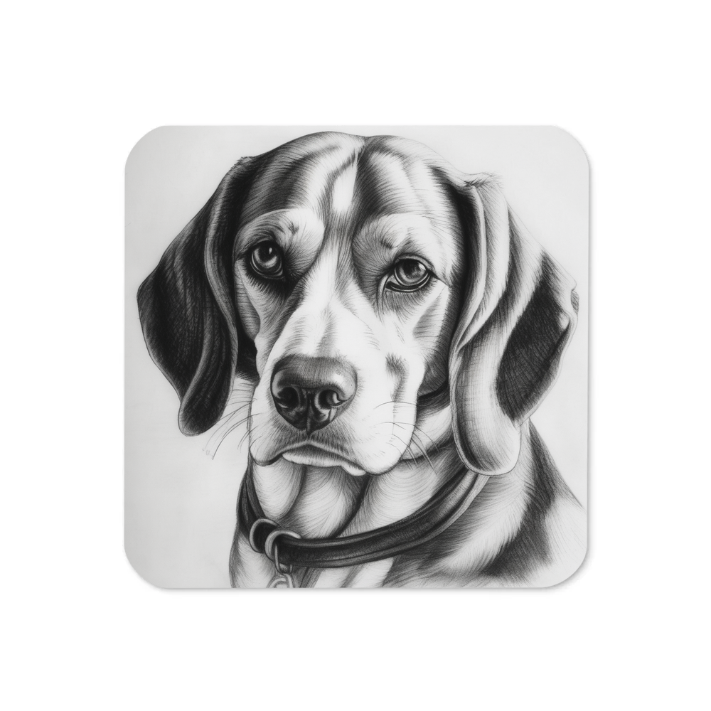PugMug Custom Beagle Coaster