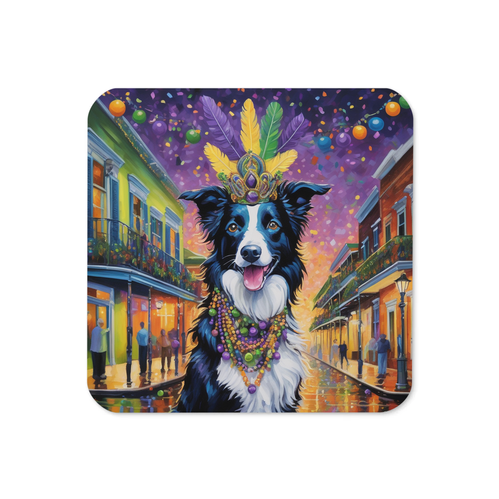 PugMug Custom Border Collie Coaster