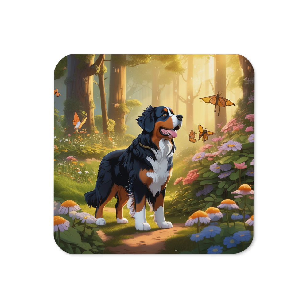 PugMug Custom Bernese Mountain Dog Coaster