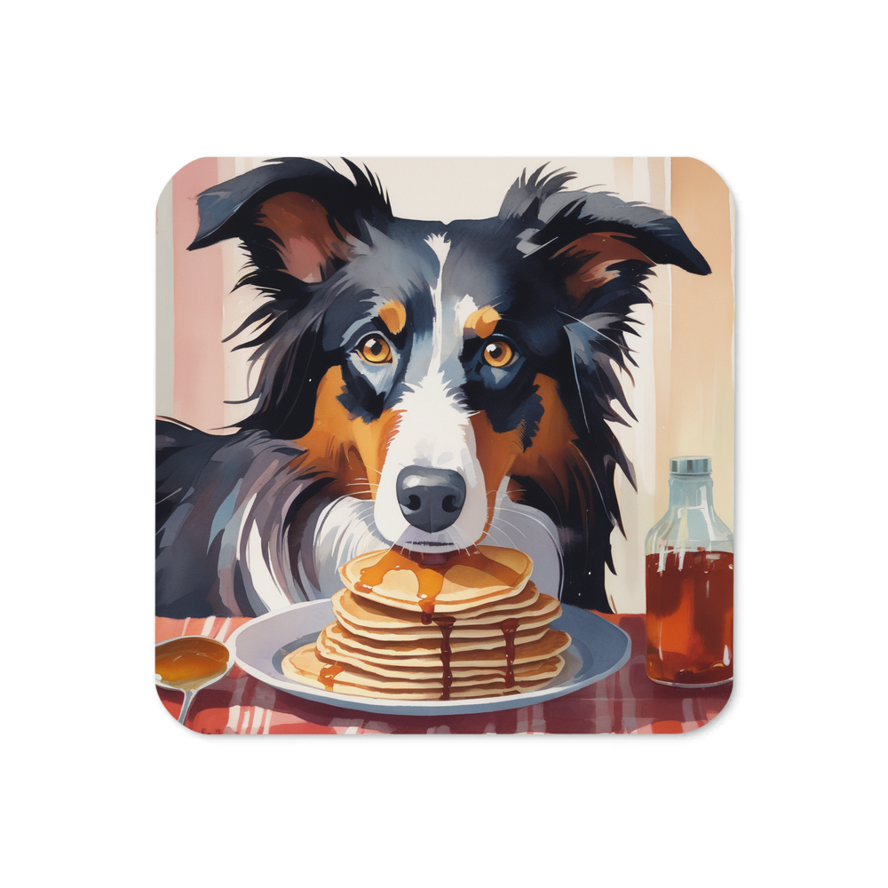 PugMug Custom Border Collie Coaster