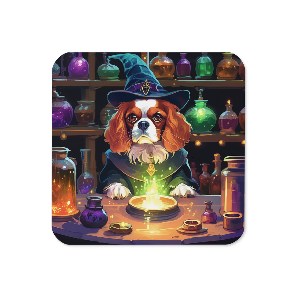 PugMug Custom Cavalier King Charles Spaniel Coaster