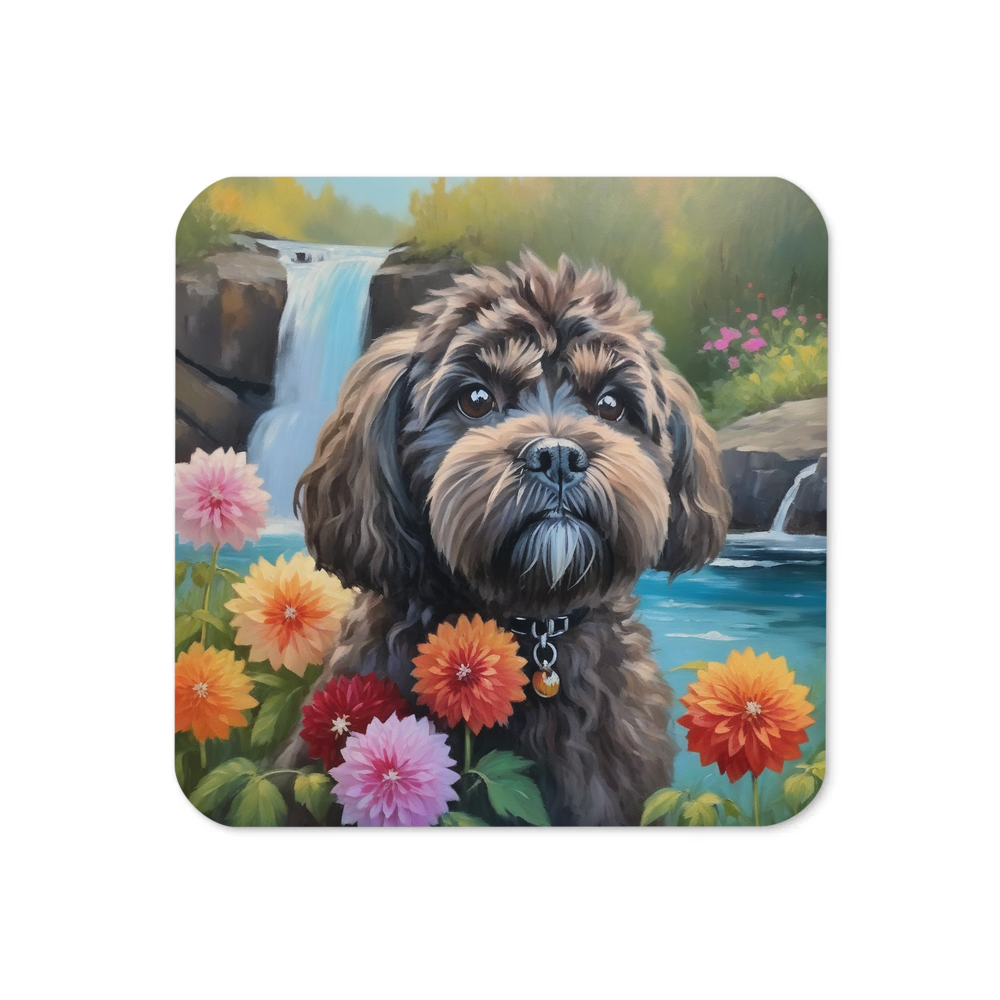 PugMug Custom Lily Coaster