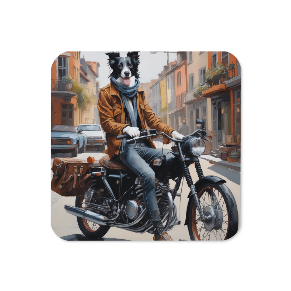 PugMug Custom Border Collie Coaster