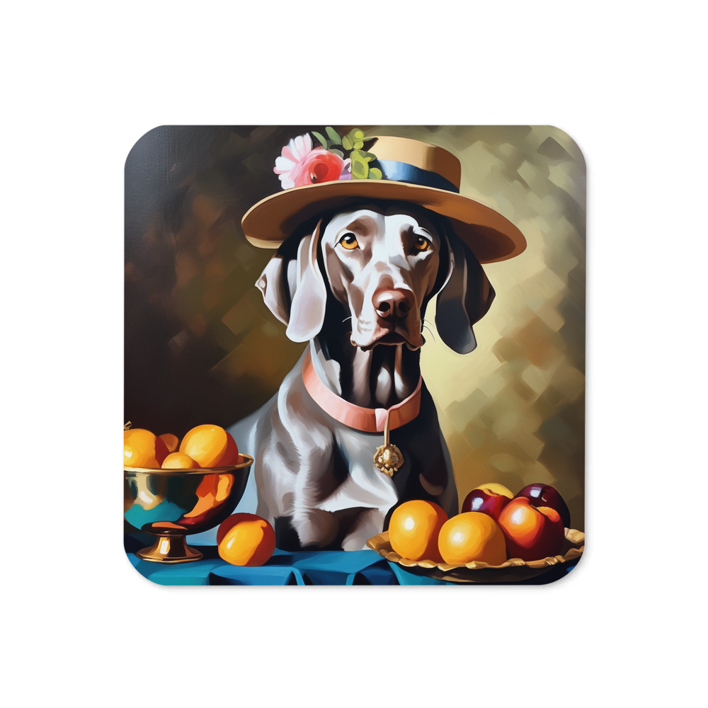 PugMug Custom Weimaraner Coaster