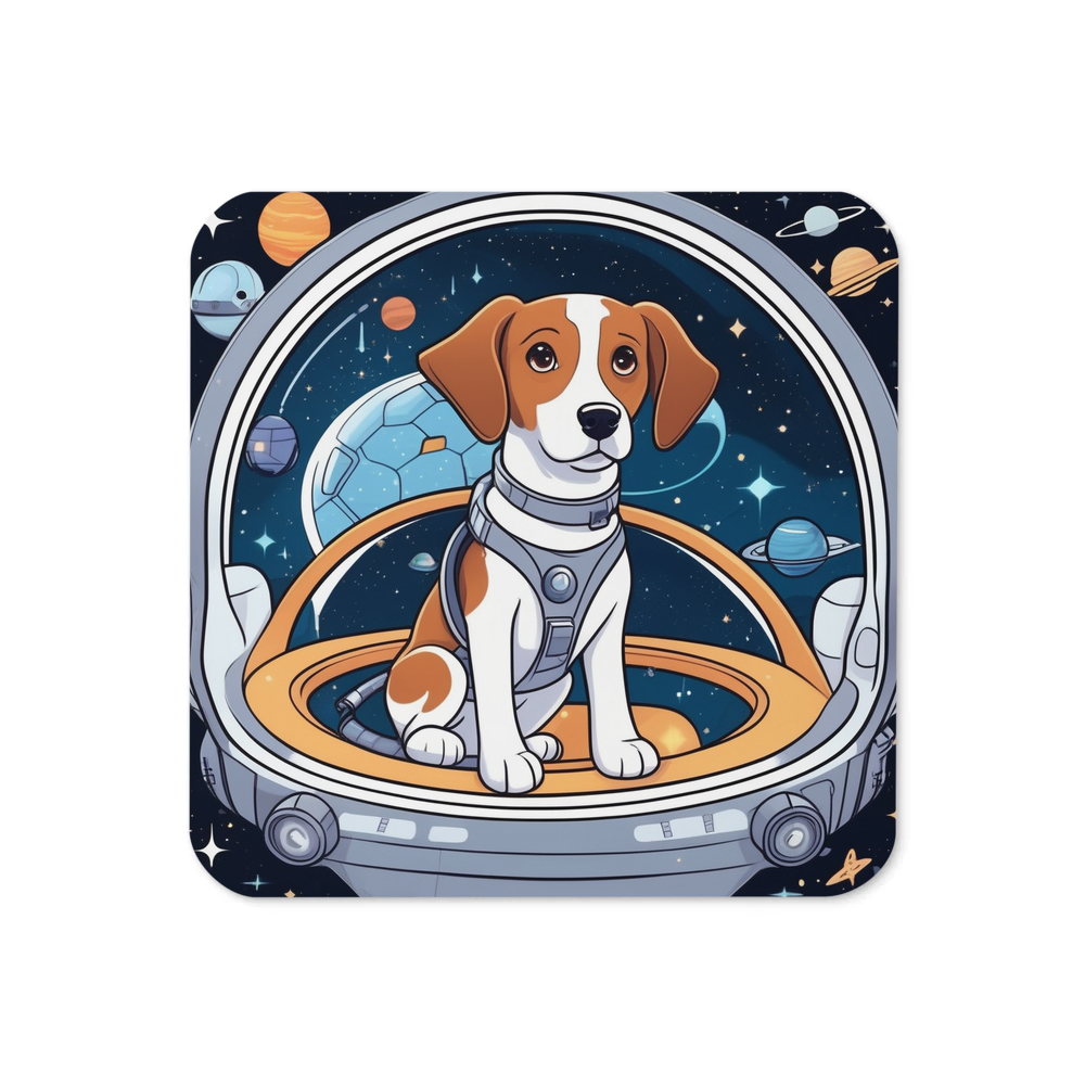 PugMug Custom Brittany Dog Coaster