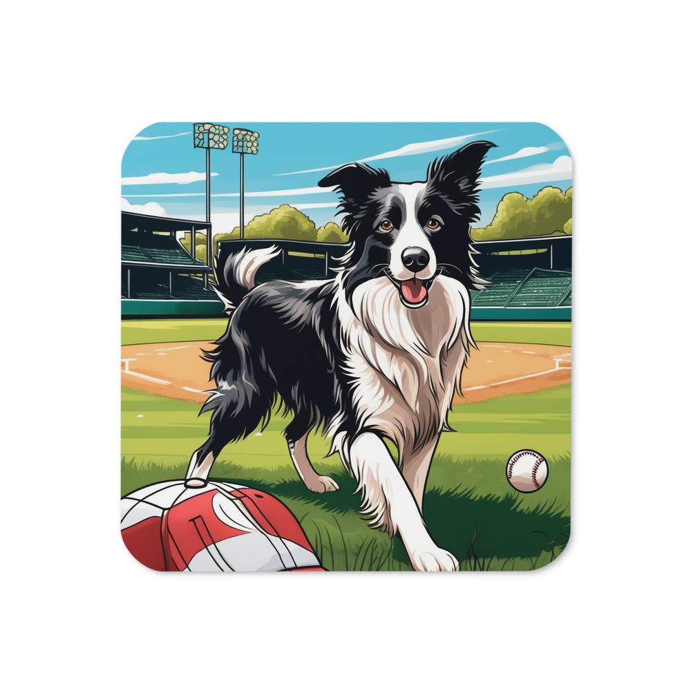 PugMug Custom Border Collie Coaster