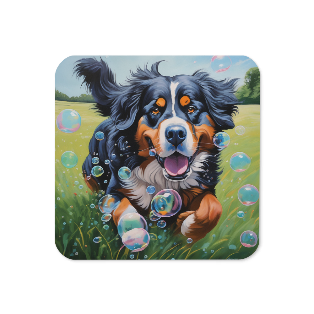 PugMug Custom Bernese Mountain Dog Coaster