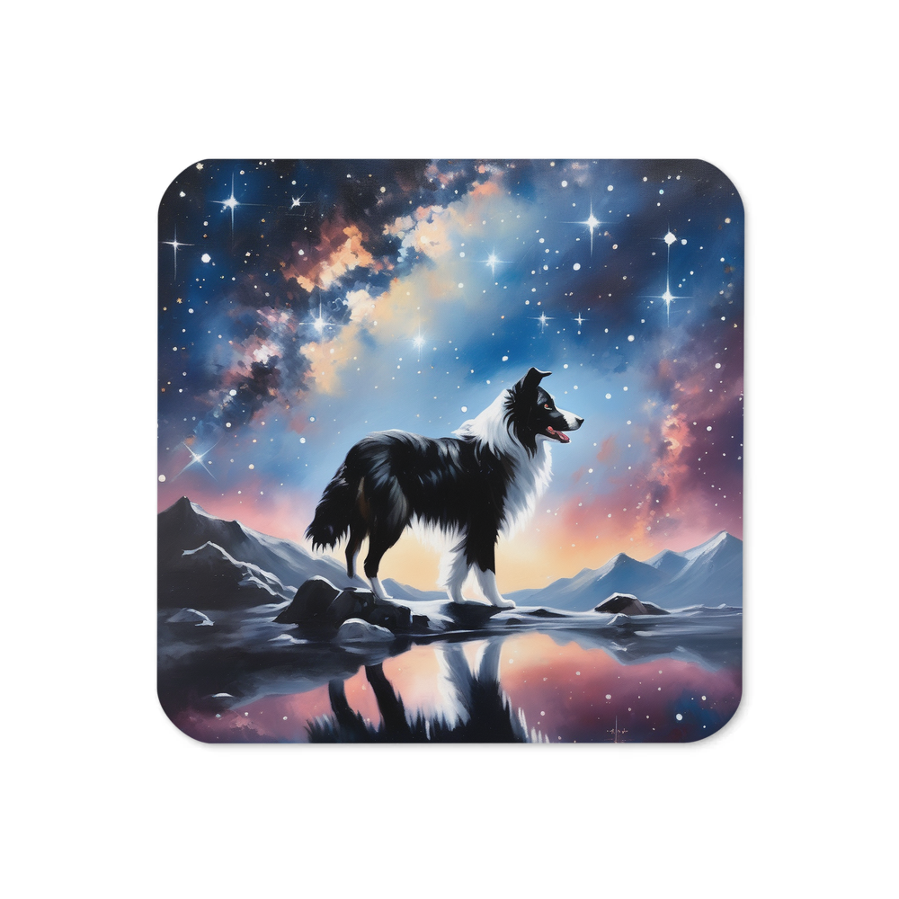 PugMug Custom Border Collie Coaster