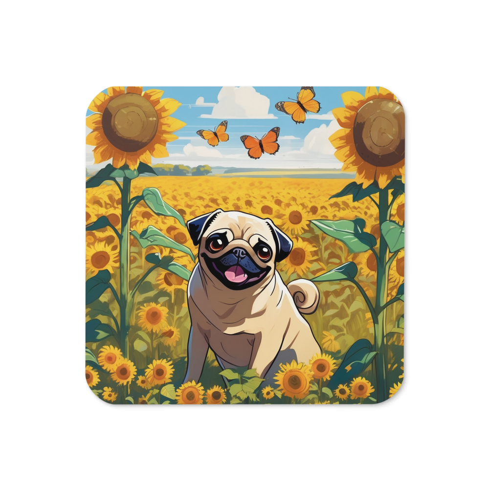 PugMug Custom Pug Coaster