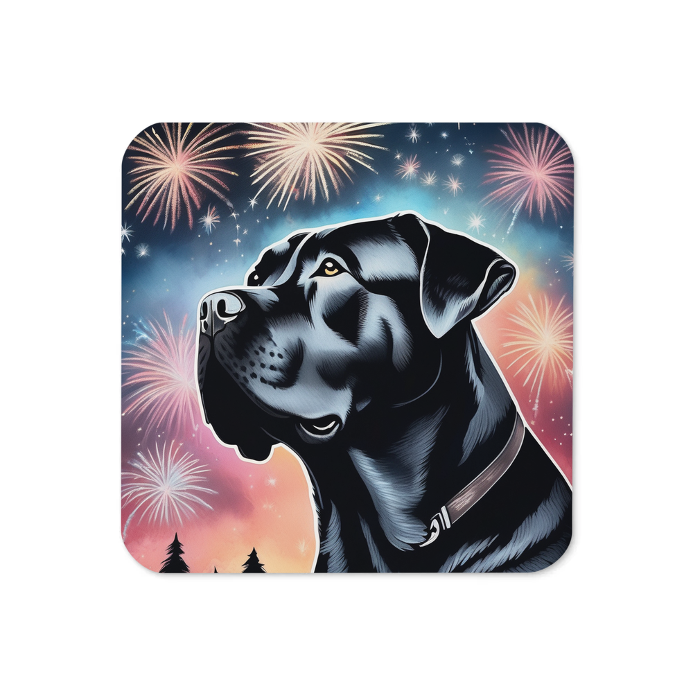 PugMug Custom Cane Corso Coaster