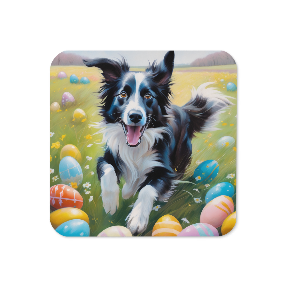 PugMug Custom Border Collie Coaster