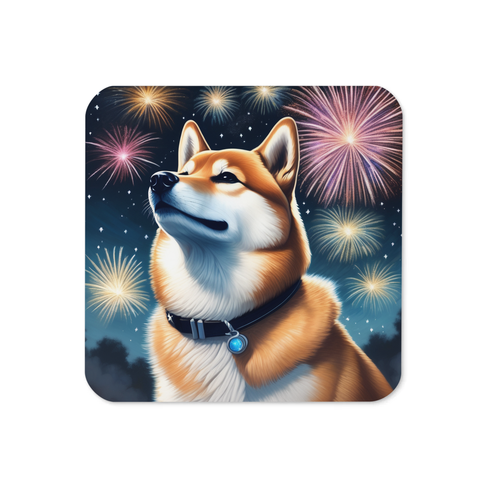 PugMug Custom Shiba Inu Coaster