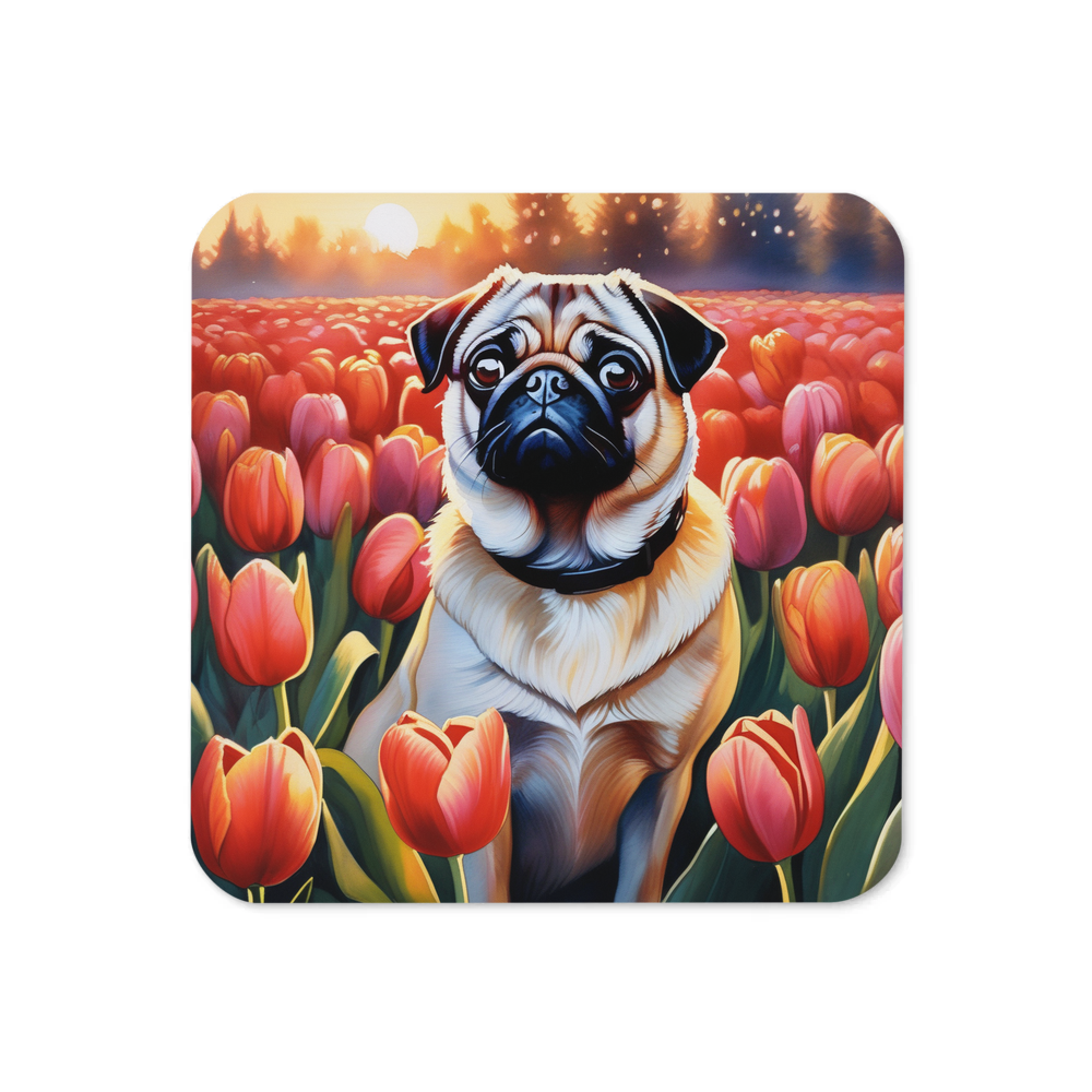 PugMug Custom Pug Coaster