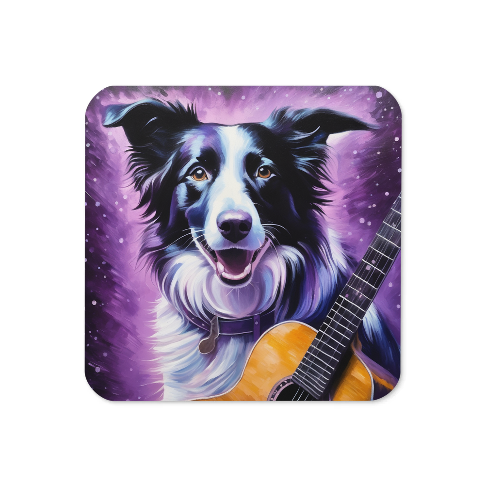 PugMug Custom Border Collie Coaster