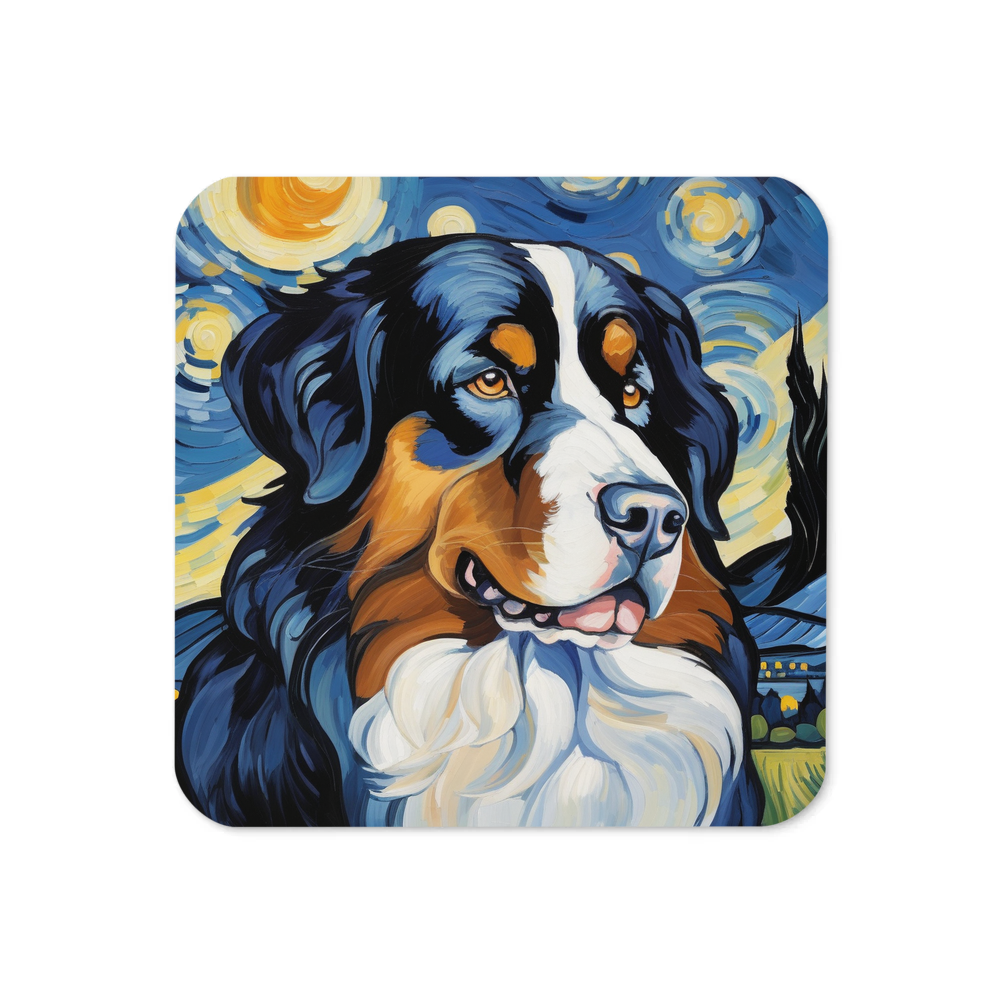 PugMug Custom Bernese Mountain Dog Coaster
