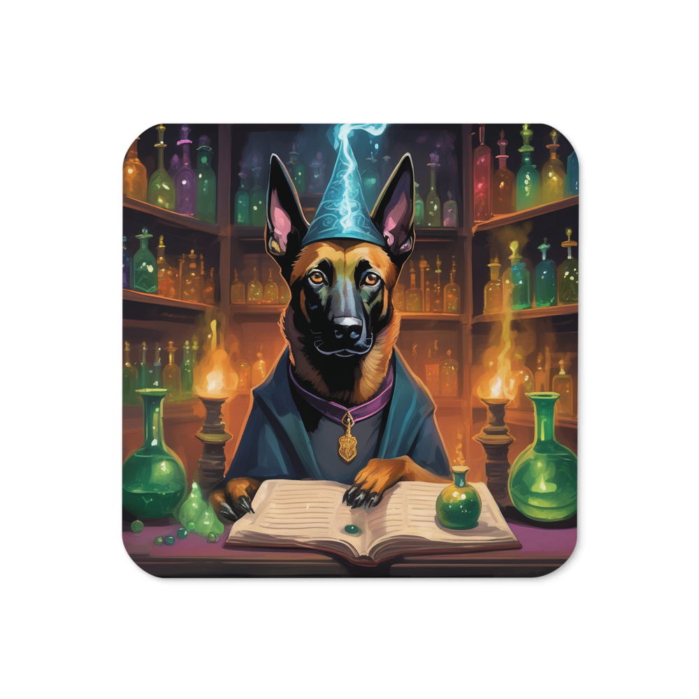 PugMug Custom Belgian Malinois Coaster